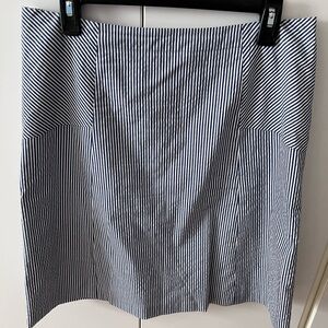 Talbots searsucker skirt